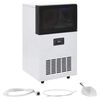 vidaXL Isbitmaskin 45 kg/24 t svart