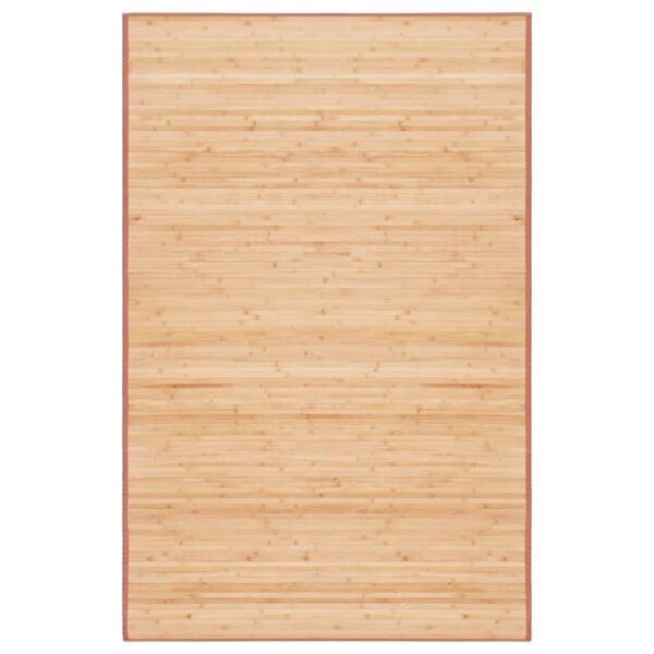 vidaXL Bambusteppe 100x160 brun