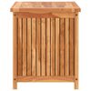 vidaXL Putekasse 60x50x58 cm heltre teak
