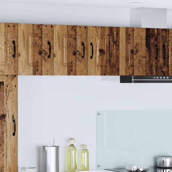 vidaXL Kj&oslash;kkenskap Kalmar 2 pcs Gammelt tre 30 x 31 x 40 cm