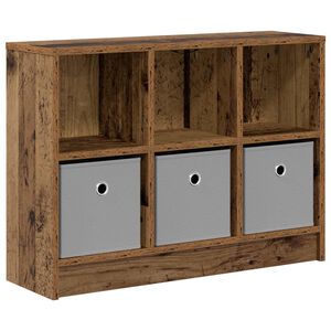 vidaXL Serviesskap med skuff Gammelt tre 73,5 x 22,5 x 53,5 cm