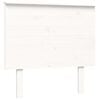 vidaXL Sengeramme uten madrass hvit 90x200 cm heltre furu