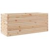 vidaXL Plantekasse 110x40x46 cm heltre furu