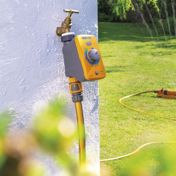 Hozelock Vanningstimer Select gul og gr&aring;