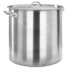 vidaXL Gryte 71 L 45x45 cm rustfritt st&aring;l