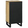 vidaXL Sidebord med skuff Brun 40 x 33 x 75 cm heltre mango