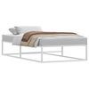 vidaXL Sengeramme uten madrass hvit 90x200 cm