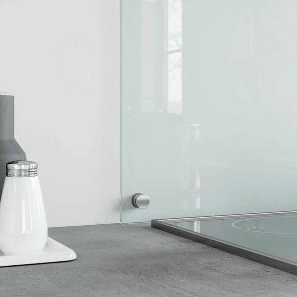 vidaXL Kjøkkenplate gjennomsiktig 100x60 cm herdet glass