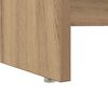 vidaXL Skrivebord Artisan Eik 120,5 x 44 x 88,5 cm Konstruert tre
