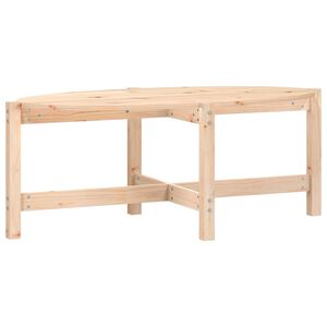 vidaXL Salongbord 118x63x45 cm heltre furu