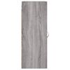 vidaXL Veggskap grå sonoma 34,5x34x90 cm
