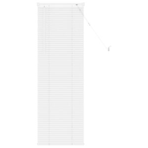 vidaXL Venetiansk persienne Hvit 150 x 40 cm 25 mm PVC