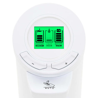 vidaXL Automatisk såpedispenser infrarød sensor LCD 250 ml justerbar