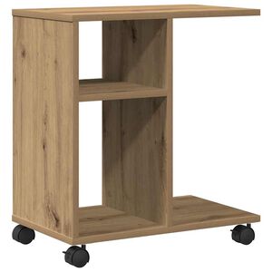 vidaXL Sidebord artisan eik 50 x 30 x 55 cm Konstruert tre