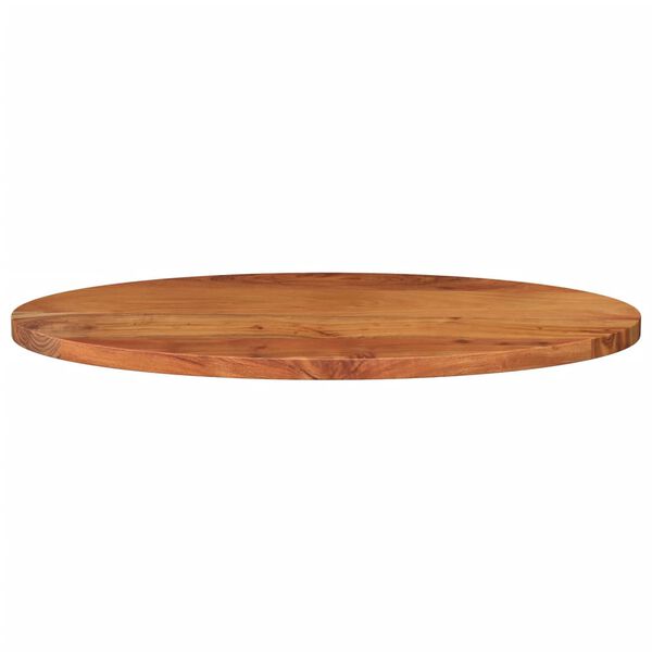 vidaXL Bordplate 100x40x3,8 cm oval heltre akasie