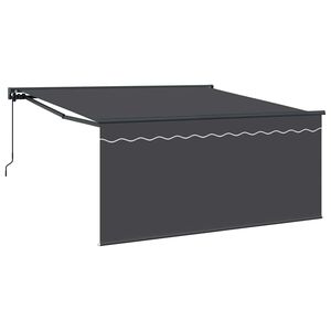 vidaXL Innvendbar Markise Antrasitt 300 x 250 cm