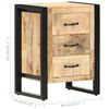 vidaXL Nattbord 40x35x55 heltre mango