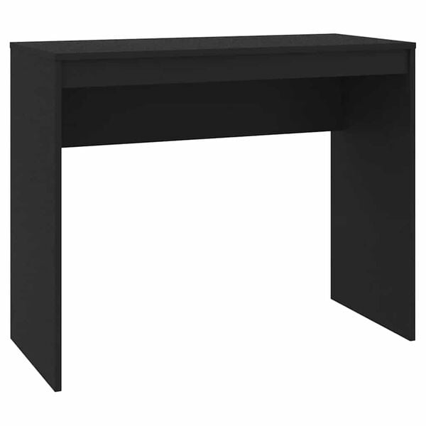 vidaXL Skrivebord svart 90x40x72 cm konstruert tre
