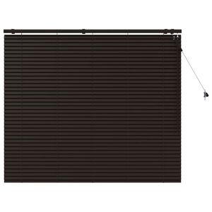 vidaXL Venetiansk persienne M&oslash;rk brun 160 x 130 cm 35 mm