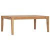 vidaXL Hagebord 90,5x55,5x30,5 cm heltre teak