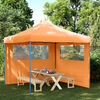 vidaXL Partytelt Oransje 292 x 292 x 315 cm Oxford Stoff