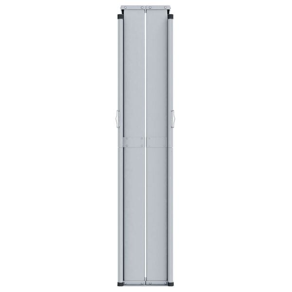 vidaXL Uttrekkbar sidemarkise 200x1000 cm brun