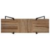 vidaXL Konsollbord gjenvunnet teak 120x35x81 cm