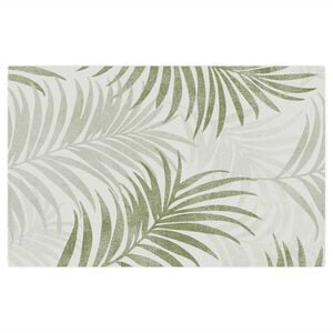 vidaXL Inne- og uteteppe kort luv flerfarget 190x300 cm