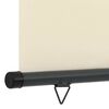 vidaXL Sidemarkise for balkong 125x250 cm kremhvit