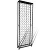vidaXL Vinstativ for 108 flasker metall