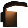 vidaXL Utend&oslash;rs LED vegglampe 9 W svart oval