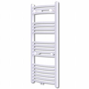 Baderomsradiator 600 x 1160 mm kurvet