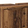 vidaXL Bad vaskeskap med d&oslash;r Gamle tre 60 x 30 x 60 cm Konstruert tre