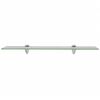 vidaXL Flytende hyller 2 stk glass 60x20 cm 8 mm