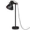 vidaXL Skrivebordslampe 25 W svart 15x15x55 cm E27