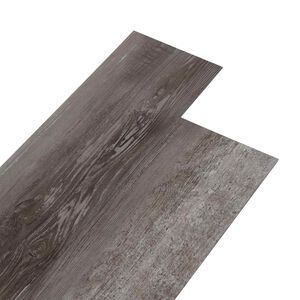 vidaXL Selvheftende PVC Gulvplanker Stripet Tre 30,5 x 61 cm 28 stk.