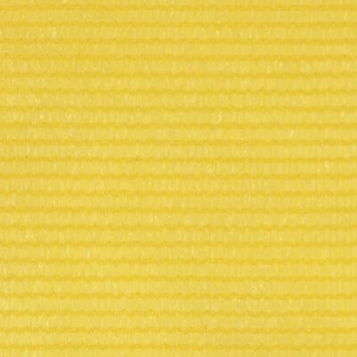 vidaXL Balkongskjerm gul 120x500 cm HDPE