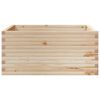 vidaXL Plantekasse 100x100x46 cm heltre furu