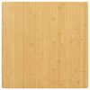 vidaXL Bordplate 70x70x2,5 cm bambus