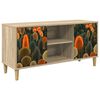 vidaXL TV-skap ZAANDAM 102 x 33 x 50 cm Sonoma Konstruert tre