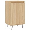vidaXL Skjenk sonoma eik 40x35x70 cm konstruert tre