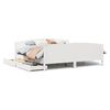 vidaXL Sengeramme uten madrass hvit 180x200 cm heltre furu