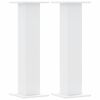 vidaXL Plantestativer 2 stk hvit 30x30x95 cm konstruert tre