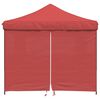 vidaXL Partytelt Burgunder 292 x 292 x 315 cm Oxford Stoff