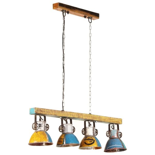 vidaXL Industriell taklampe 25 W flerfarget 111 cm E27