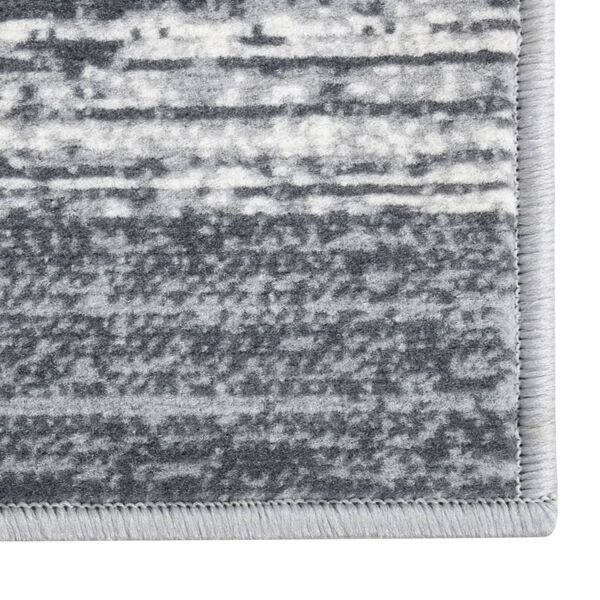 vidaXL Gulvteppe BCF gr&aring; 80x250 cm