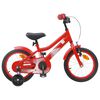 vidaXL Barnesykkel 12 Tommer for 2-4 &aring;r gammel R&oslash;d