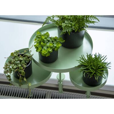Esschert Design Planteholder med klemme rund grønn L