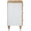 vidaXL Nattbord 50x33x60 cm heltre mango