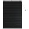 vidaXL Venetiansk persienne Svart 105 x 160 cm 35 mm